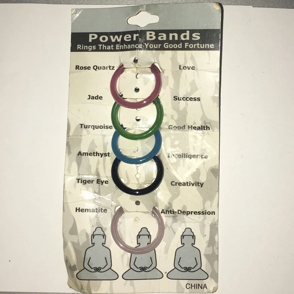Power Band Rings That Enhance Good Fortune